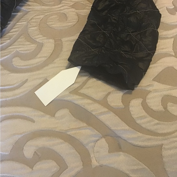 NORTH FACE jacket, black with stitching, zipped front, two side pockets, small - Picture 9 of 12